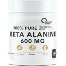  Optimum System Beta Alanine 100% Pure 600  120 