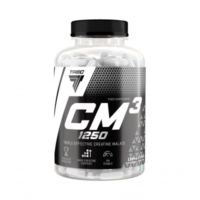 Креатин Trec Nutrition CM 3 1250 180 капсул