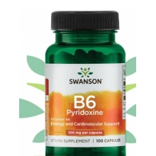  Swanson Vitamin B6 100 mcg 100 