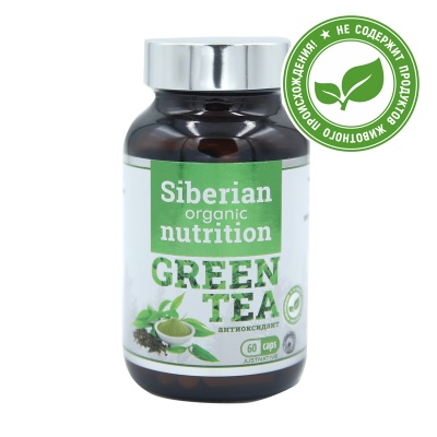 Антиоксидант Siberian Nutrition Экстракт зеленого чая 60 капсул