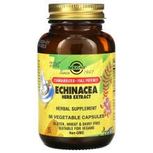  Solgar Echinacea Herb Extract 60 