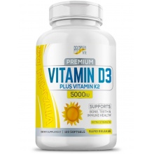  Proper Vit Vitamin D3 5000 + Vitamin K2 120 
