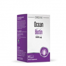  Orzax Ocean Biotin 5000 60 
