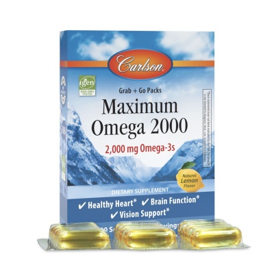  Carlson Labs Maximum Omega 3  30 