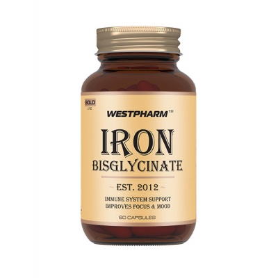  WestPharm Gold Line Iron Bisglycinate 25  60 